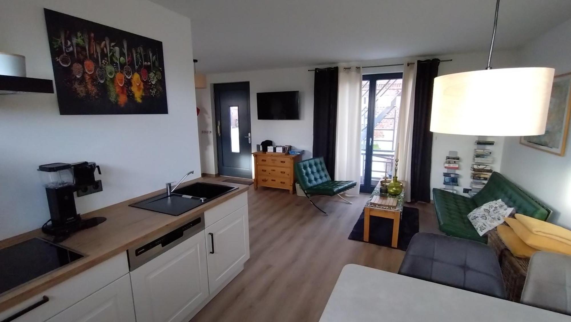 Moderne Barrierefreie Wohnung Auf Dem Land Bei Neuruppin Lichtenberg  Kültér fotó